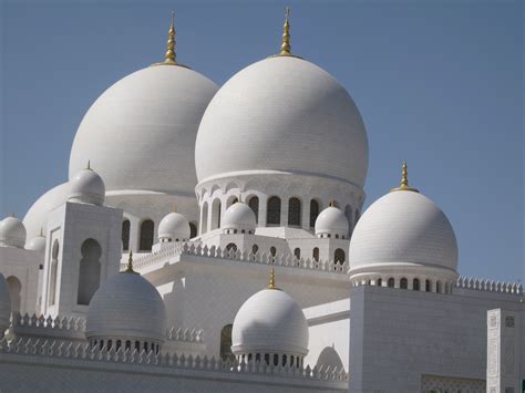 Building mosques .